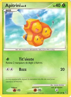 Carte Pokémon Apitrini 99 — Vainqueurs Suprêmes