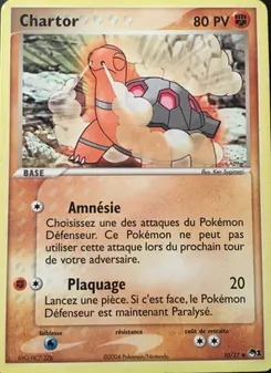 Carte Pokémon Chartor 10