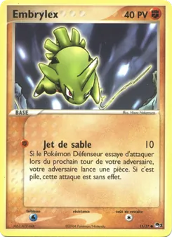 Carte Pokémon Embrylex 11