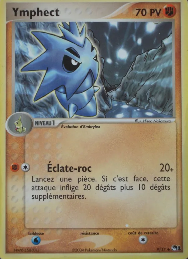 Carte Pokémon Ymphect 9/17 de l'extension POP Série 1