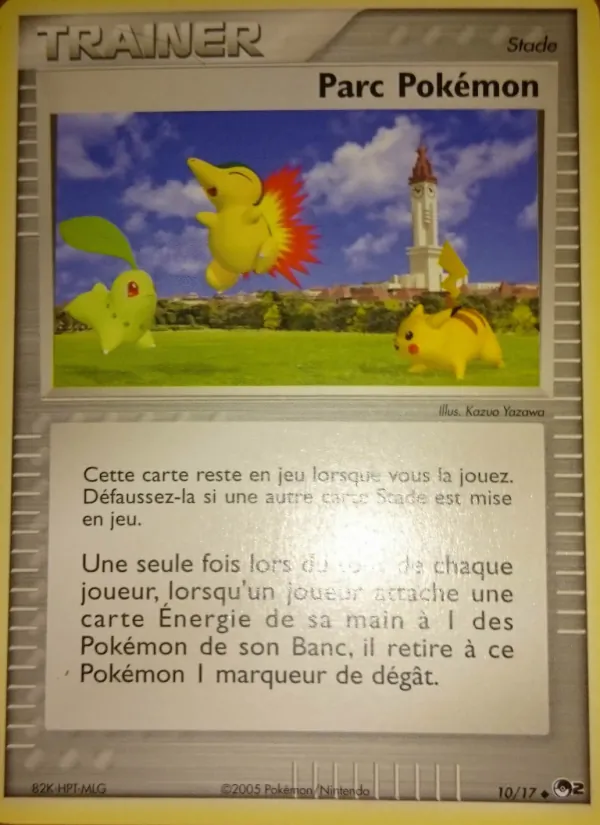 Carte Pokémon Parc Pokémon 10/17 de l'extension POP Série 2