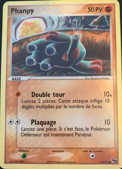 Carte Pokémon Phanpy 15 — POP Série 2