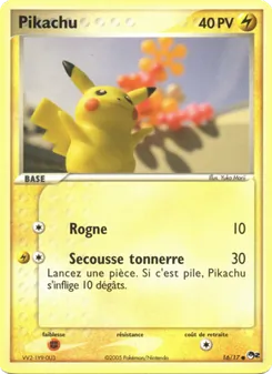 Carte Pokémon Pikachu 16 — POP Série 2