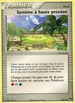 Carte Pokémon Système à haute pression 10 — POP Série 3