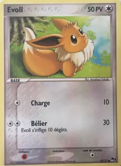 Carte Pokémon Evoli 13