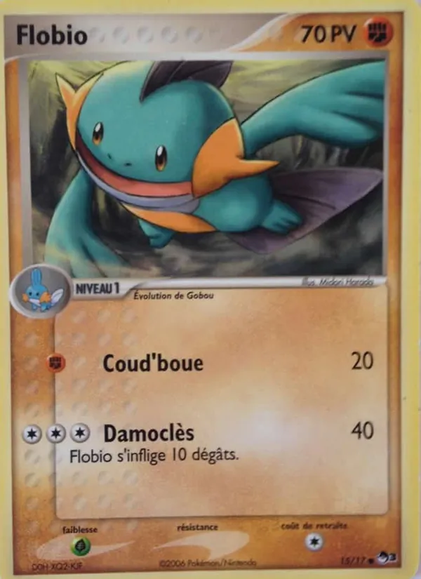 Carte Pokémon Flobio 15/17 de l'extension POP Série 3