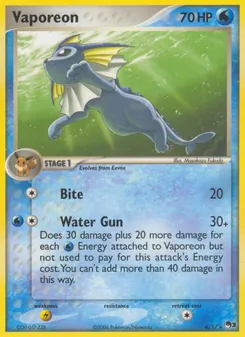Carte Pokémon Aquali 6 — POP Série 3
