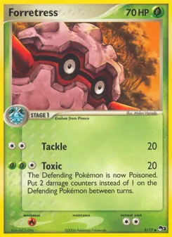 Carte Pokémon Foretress 9 — POP Série 3