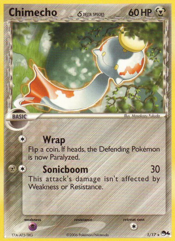 Carte Pokémon Eoko δ 1/17 de l'extension POP Série 4