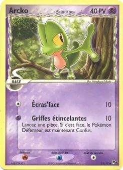 Carte Pokémon Arcko δ 15