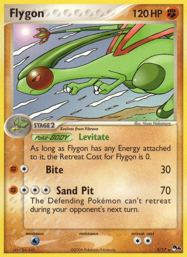 Carte Pokémon Libegon 3/17 de l'extension POP Série 4