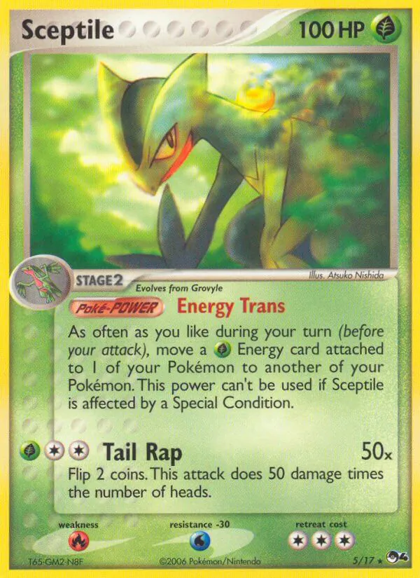 Carte Pokémon Jungko 5/17 de l'extension POP Série 4