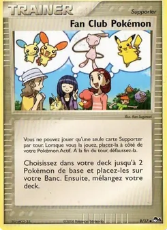 Carte Pokémon Fan Club Pokémon 9