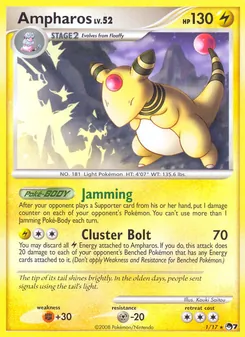 Carte Pokémon Pharamp 1 — POP Série 7