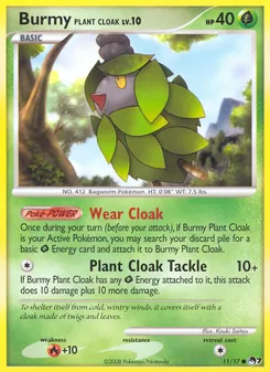 Carte Pokémon Cheniti Cape Plante 11 — POP Série 7