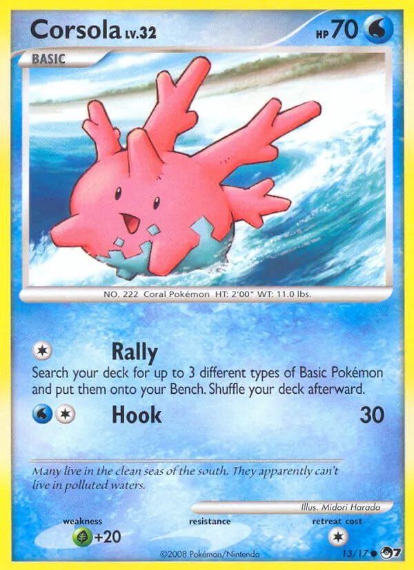 Carte Pokémon Corayon 13/17 de l'extension POP Série 7