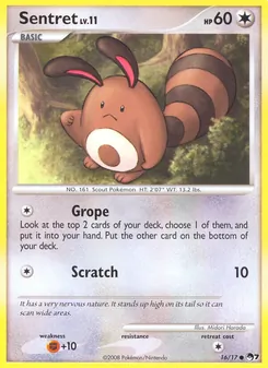 Carte Pokémon Fouinette 16 — POP Série 7