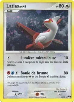 Carte Pokémon Latias 3 — POP Série 7