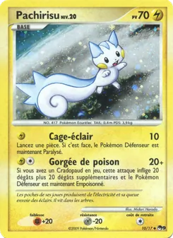 Carte Pokémon Pachirisu 10