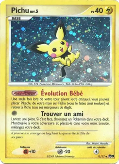 Carte Pokémon Pichu 11