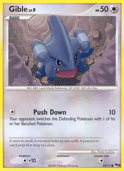 Carte Pokémon Griknot 14