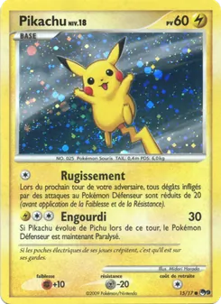 Carte Pokémon Pikachu 15