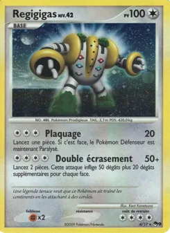 Carte Pokémon Regigigas 4