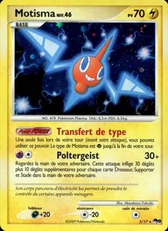 Carte Pokémon Motisma 5