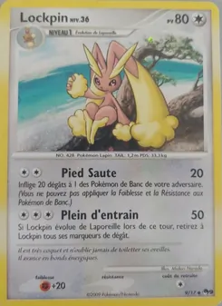 Carte Pokémon Lockpin 9