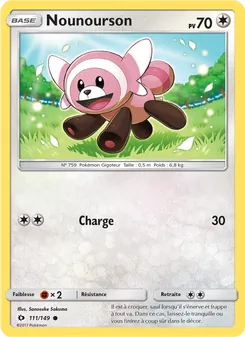 Carte Pokémon Nounourson 111