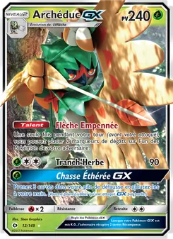 Carte Pokémon Archéduc GX 12
