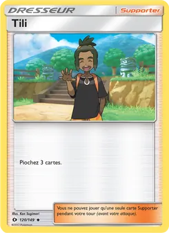Carte Pokémon Tili 120