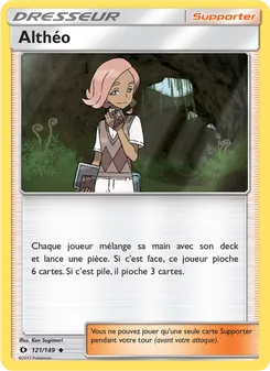 Carte Pokémon Althéo 121