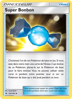 Carte Pokémon Super Bonbon 129