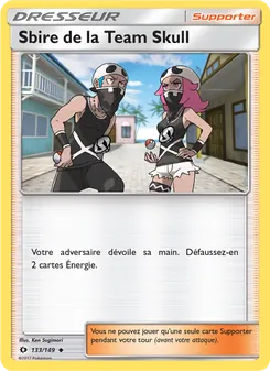 Carte Pokémon Sbire de la Team Skull 133