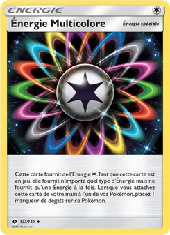 Carte Pokémon Énergie Multicolore 137