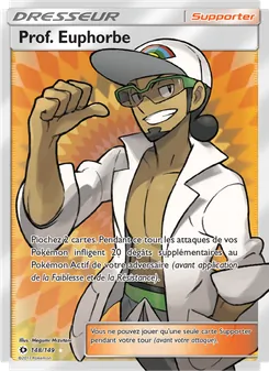 Carte Pokémon Prof. Euphorbe 148