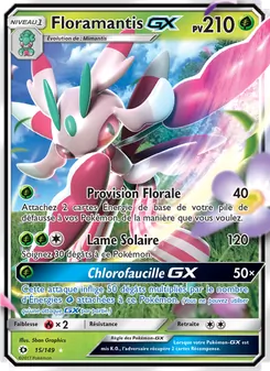 Carte Pokémon Floramantis GX 15