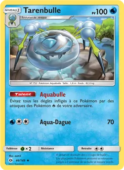Carte Pokémon Tarenbulle 46
