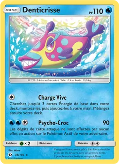 Carte Pokémon Denticrisse 48