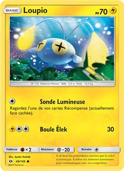 Carte Pokémon Loupio 49