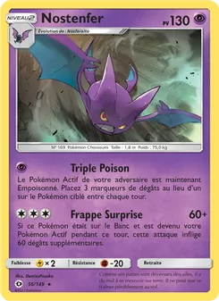 Carte Pokémon Nostenfer 56
