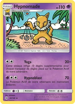 Carte Pokémon Hypnomade 60