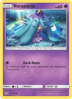 Carte Pokémon Vorastérie 62