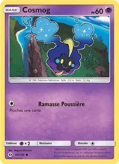 Carte Pokémon Cosmog 64