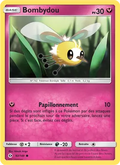 Carte Pokémon Bombydou 92