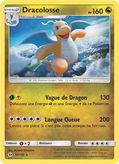 Carte Pokémon Dracolosse 96
