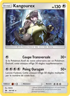 Carte Pokémon Kangourex 99