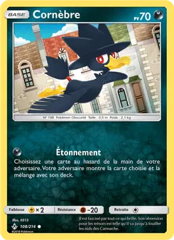 Carte Pokémon Cornèbre 108
