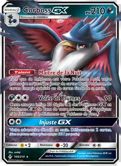 Carte Pokémon Corboss GX 109